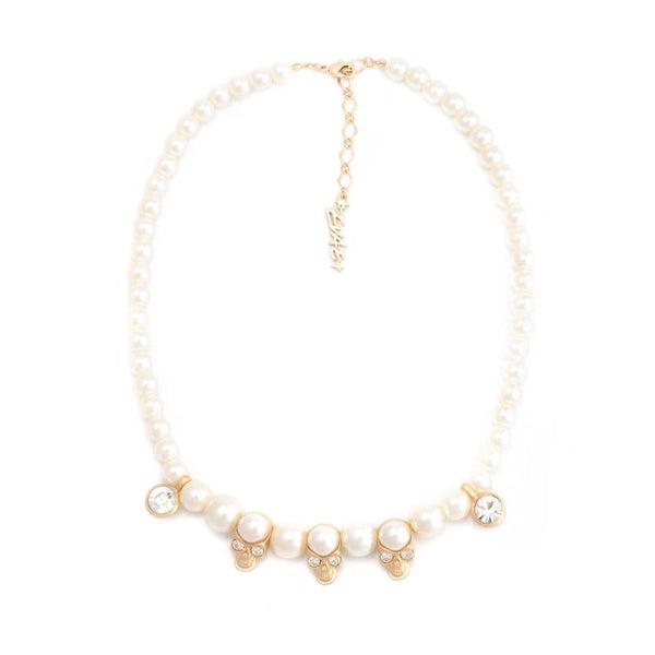 EVAE+MOB SMILEY PEARL NECKLACE – OUTOFSERVICE