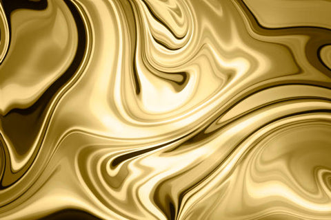 melted gold