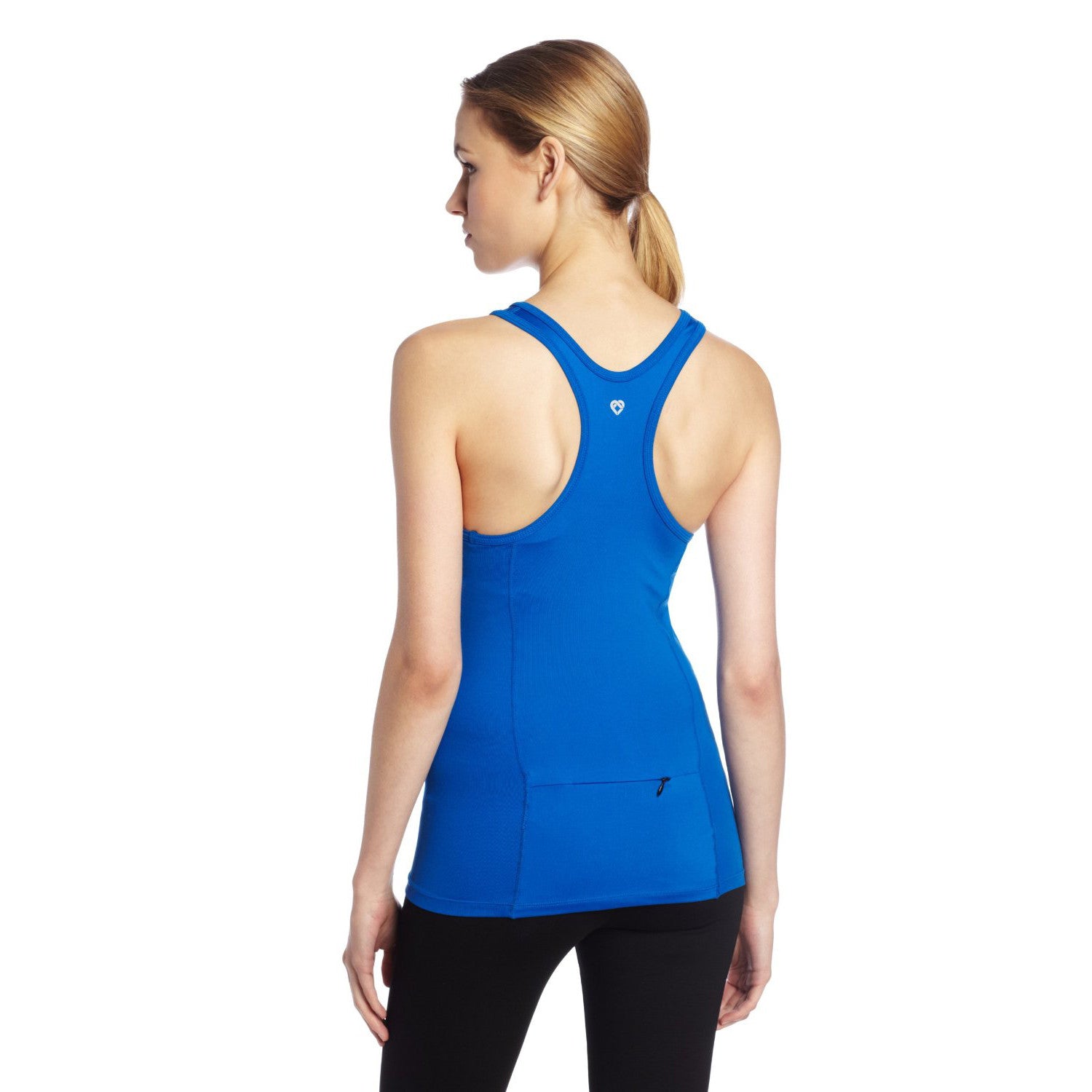 Women's Blu Azurer Racer Front Performance Tank Top – Emprada