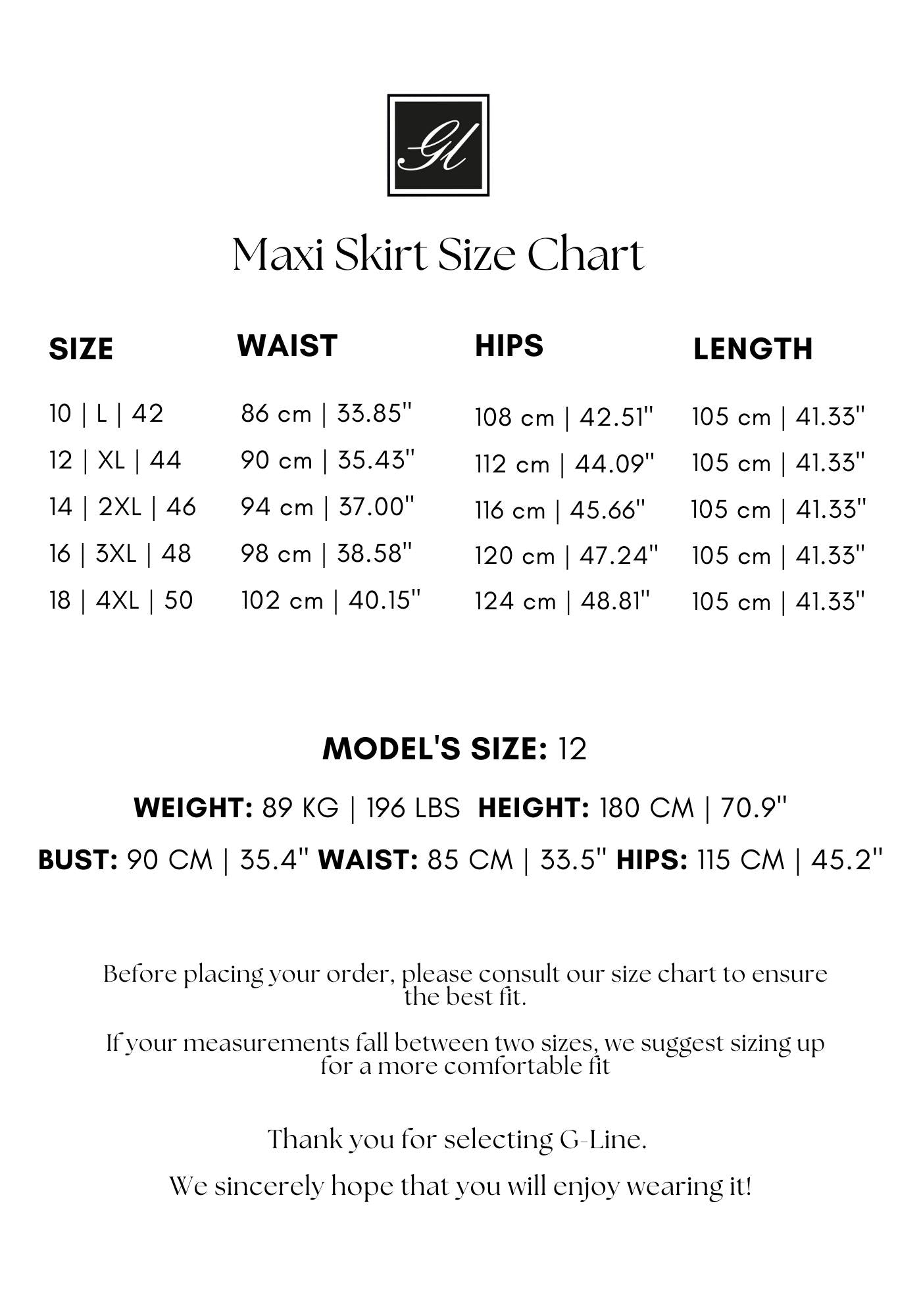 Shop G-Line Plus Size Navy Maxi Fishtail Skirt | Stylish & Comfortable