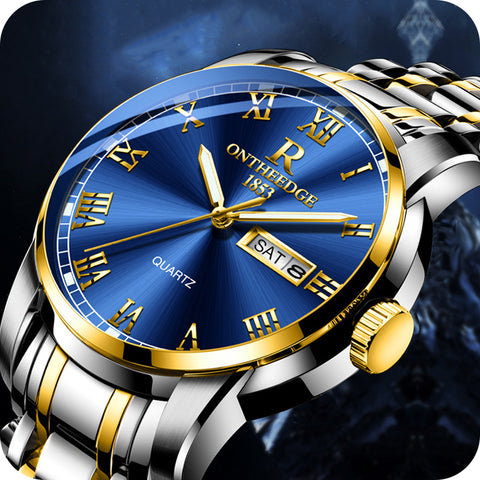 Durable glass that protects the watch dial from knocks, bumps and scratches.