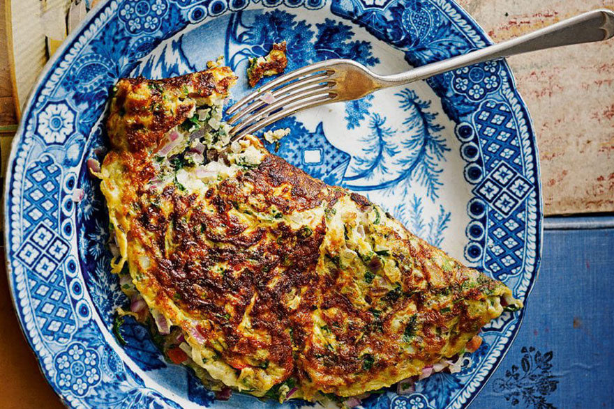 Cyrus Todiwala’s masala omelette