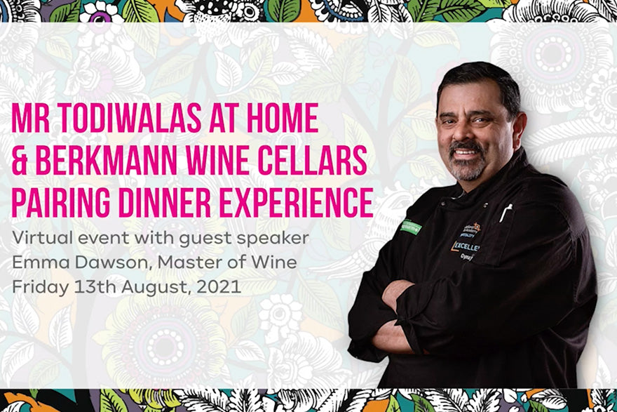 Dinner with Cyrus Todiwala & Three Fantastic Wines