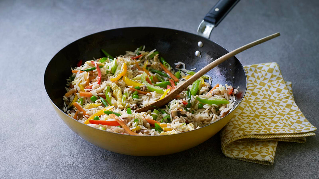 Mr Todiwala Vegetarian egg fried rice