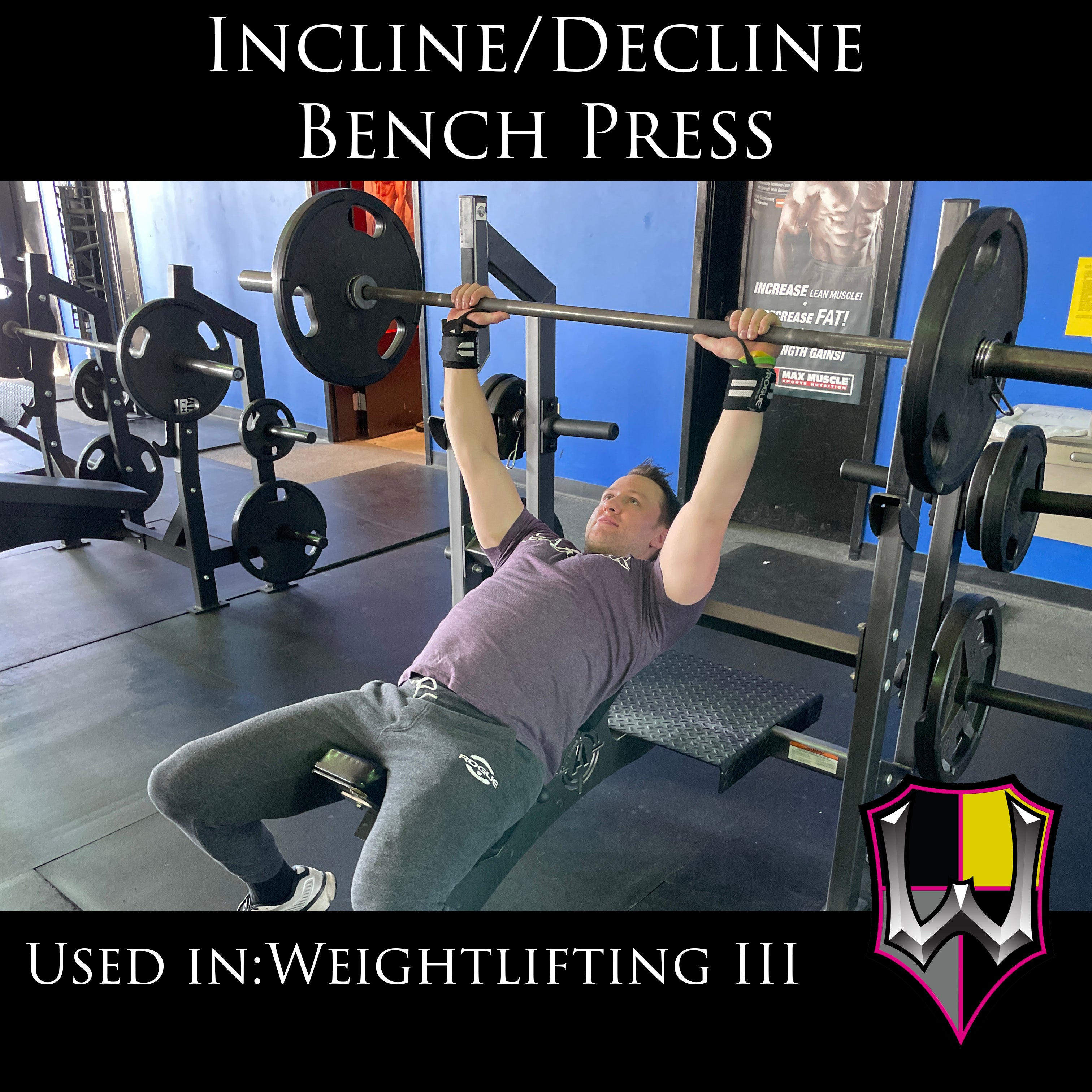 Incline Decline Bench Press Warrior Fit