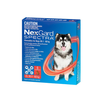 NEXGARD SPECTRA Flea and Worming Dog Chewables (7.6-15kg)