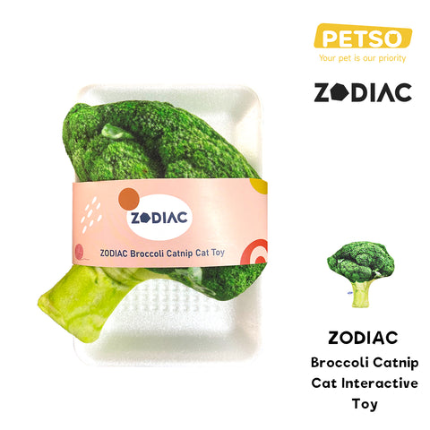 Zodiac Broccoli Catnip Toy