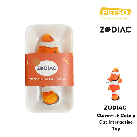 Zodiac Clownfish Catnip Toy