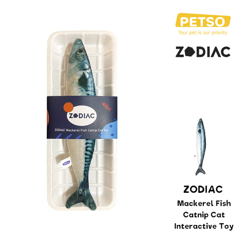 Zodiac Mackerel Catnip Toy