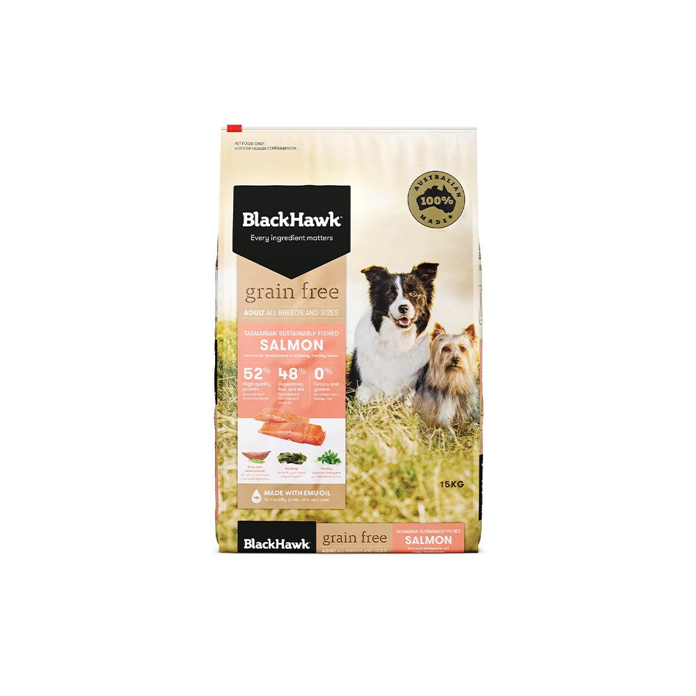 Black hawk dog hot sale food grain free