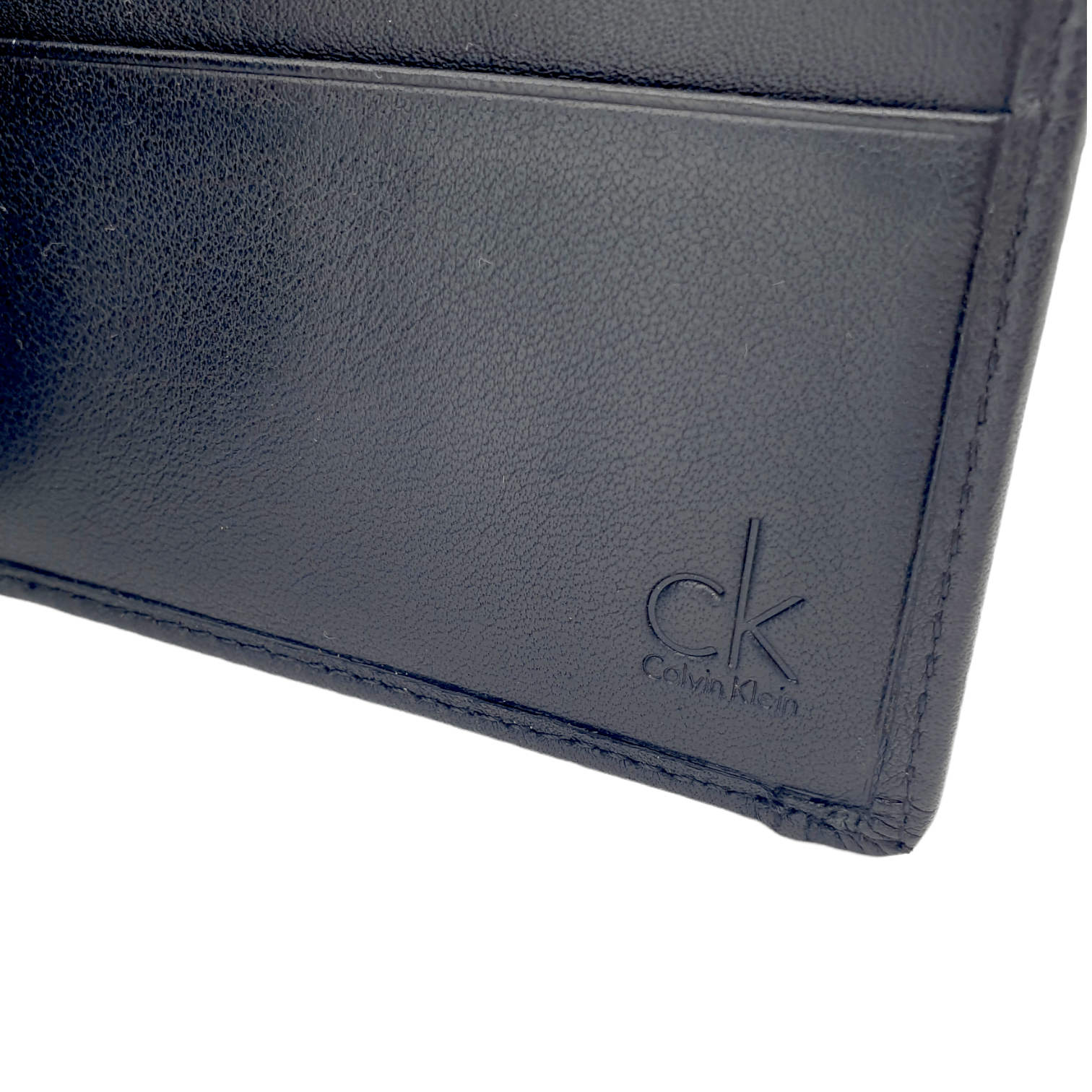 Calvin Klein Small Black Leather Wallet | Shop from Crisis Online