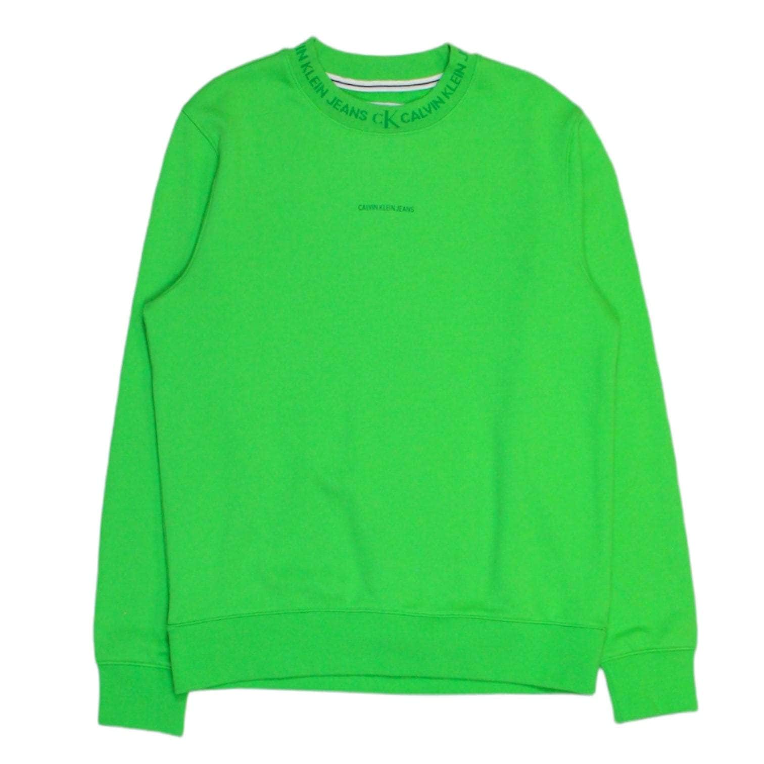 Calvin Klein Jeans Lime Sweatshirt | Shop from Crisis Online