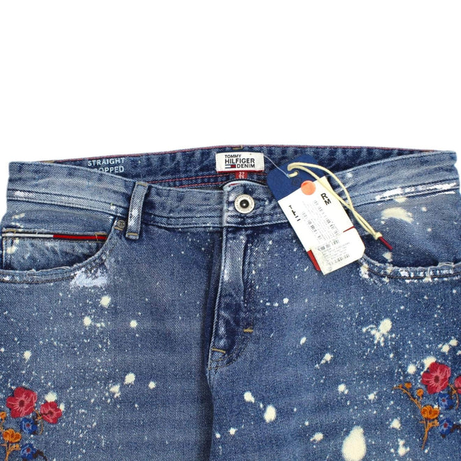 tommy hilfiger patch jeans