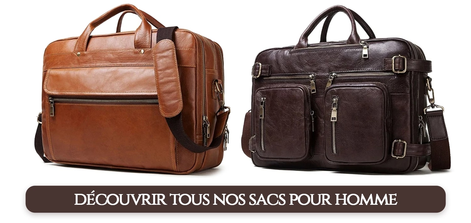 Quel modèle de sac pour homme pour se rendre au travail ?