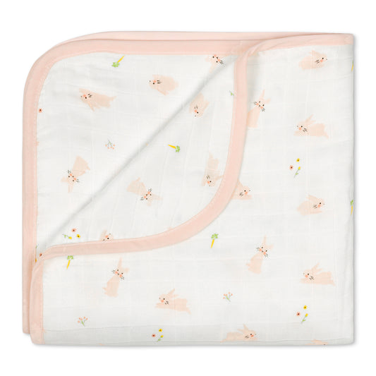 Silkberry Baby Bamboo Muslin Security Blanket (Monkey Print & Pear) :  : Baby