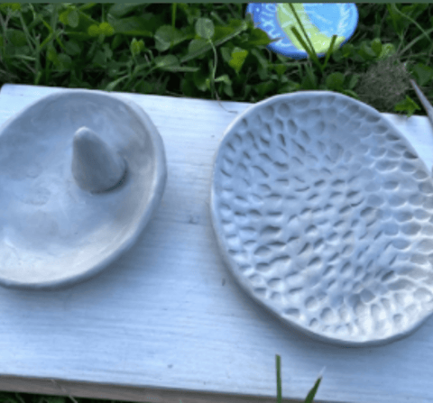 Textured Ceramic Dish