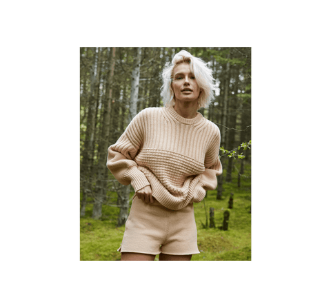 The Knotty Ones Knitwear Delcia Sweater and Shorts