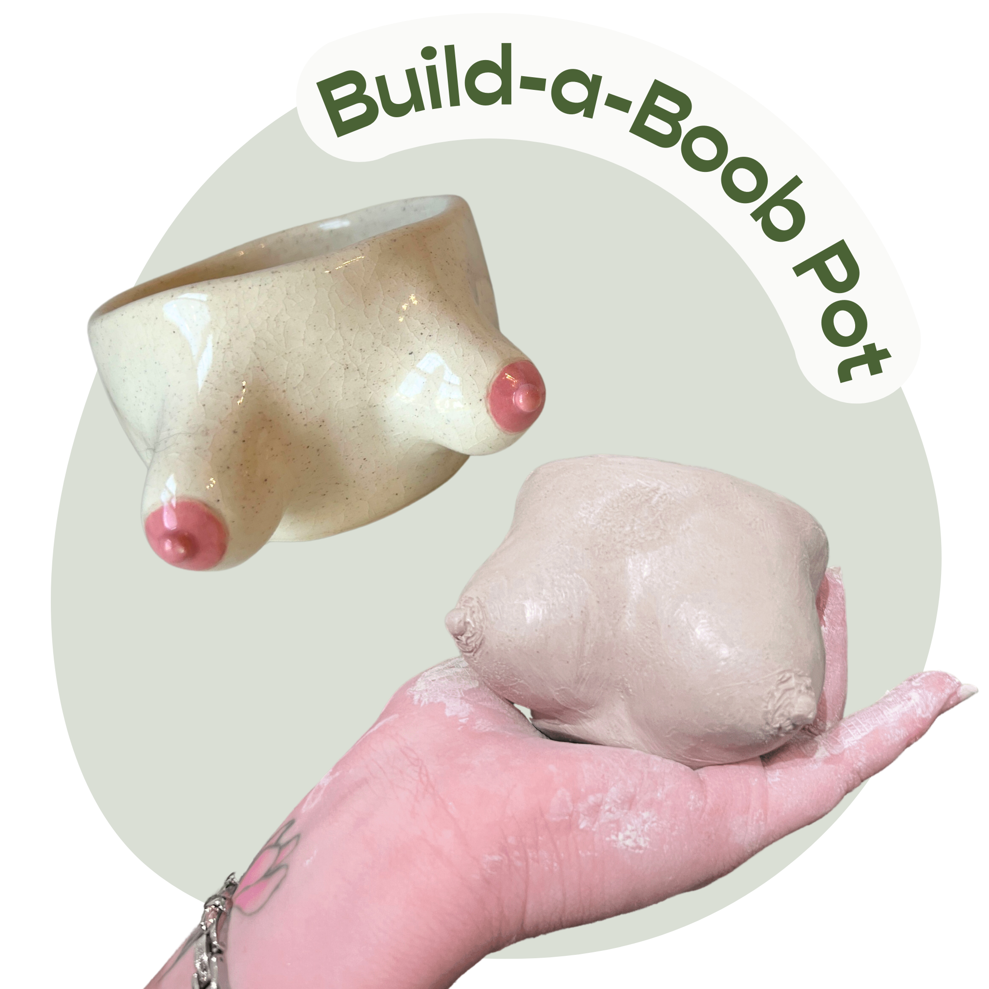Build-a-Boob Pot Pottery Class — 7/28 (Louisville KY)