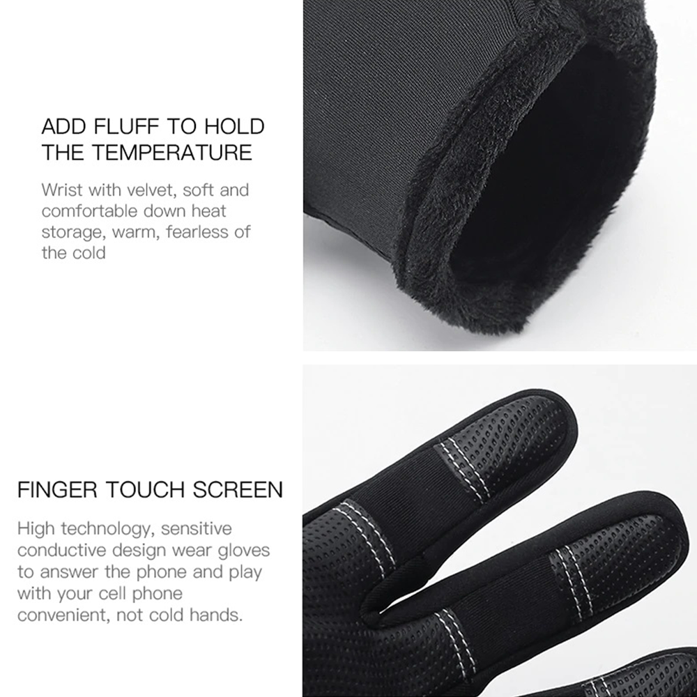 Kyncilor Windproof Non-stick Waterproof Touch Screen Glove – Montanic ...