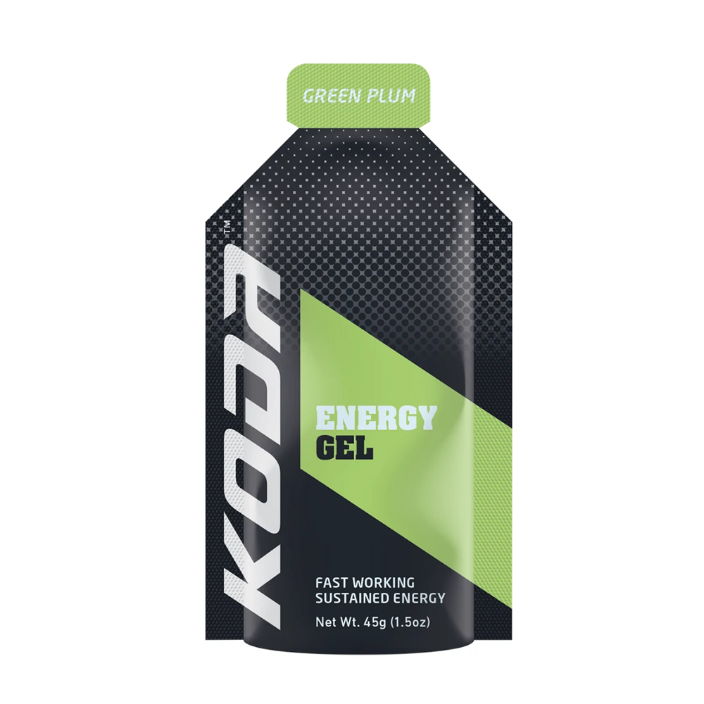 Koda Nutrition Energy Gel 45g Caffeinated - Green Plum – Montanic ...