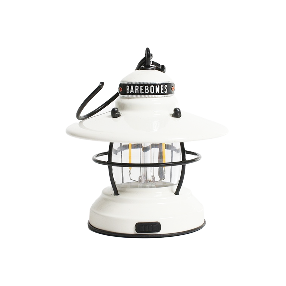 Barebones Edison Mini Lantern - Vintage White – Montanic Adventure Store