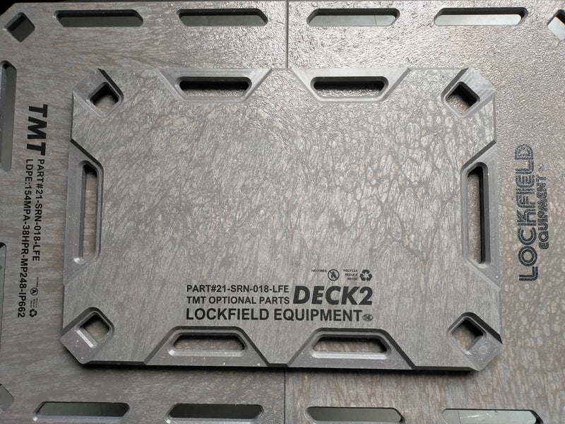 ブルー×レッド Lockfield Equipment TMT / DECK2 + フレーム - 通販