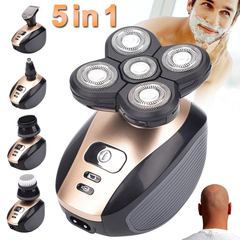 5 in 1 electric hair razor for men bald head shaver