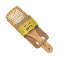 Large Paddle Hairbrush - Bamboo & Natural Rubber