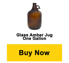 C-Store Packaging | Glass Amber Jugs