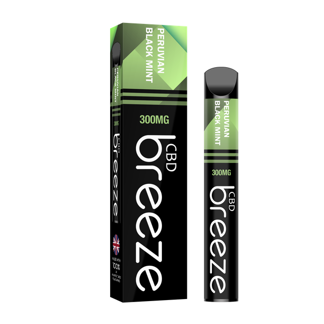 Breeze CBD Disposable Vape Pen 2ml 300mg-CBD Pens, Carts & Disposables-Blazed Wholesale