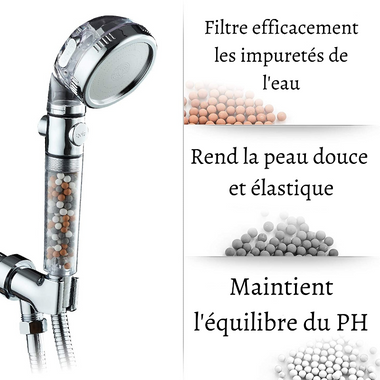 Les avantages du pommeau de douche anti-calcaire