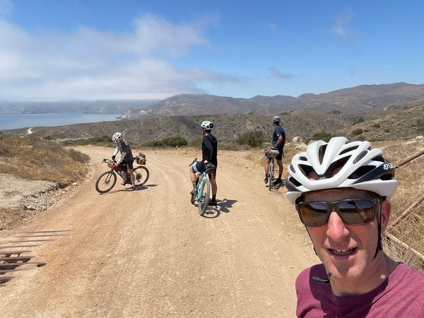 Gravel Cyclists Catalina Island