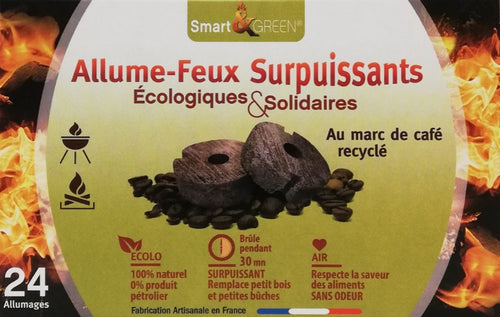 Allume-feu 100 % naturel - Respectueux de l'environnement, démarrage rapide  et sûr pour cheminées, barbecues et poêles - 10 kg : : Bricolage