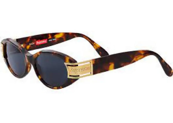 憧れの Supreme SS18 Vega US Sunglasses Plaza Mosaic Tortoise