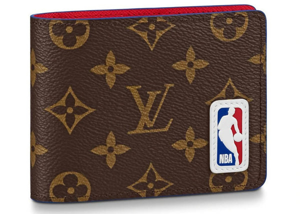 LOUIS VUITTON X NBA Monogram Pocket Organizer Antartica 653468