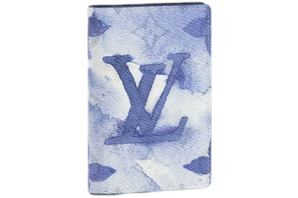 Louis Vuitton, Poche Lv Escale Toilette 26 Toiletry Bleu Blue Coated