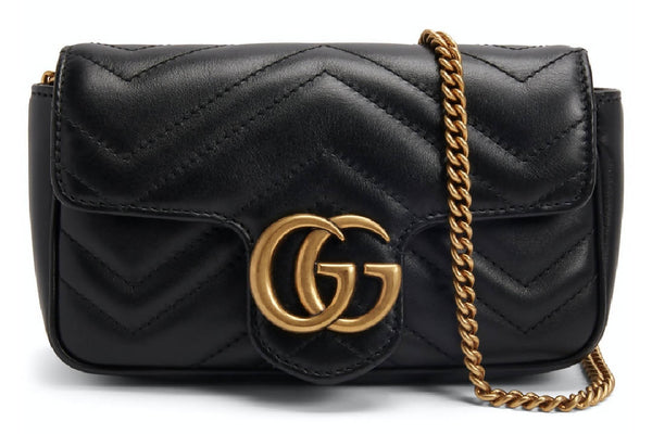 Gucci GG Dahlia Clutch in Black –