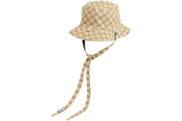 Louis Vuitton - Brown Monogram Reversible Nylon Bucket Hat – eluXive