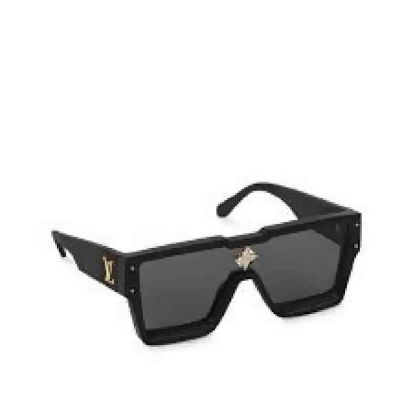 Louis Vuitton men's black and navy Waimea sunglasses