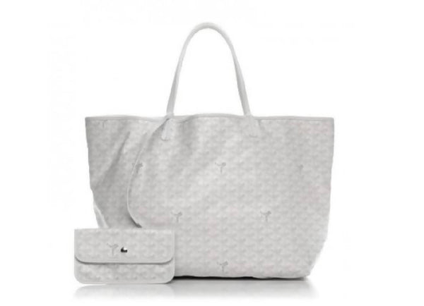 Goyard, Bags, Nwt Goyard Goyardine Saint Louis Tote Gm Green