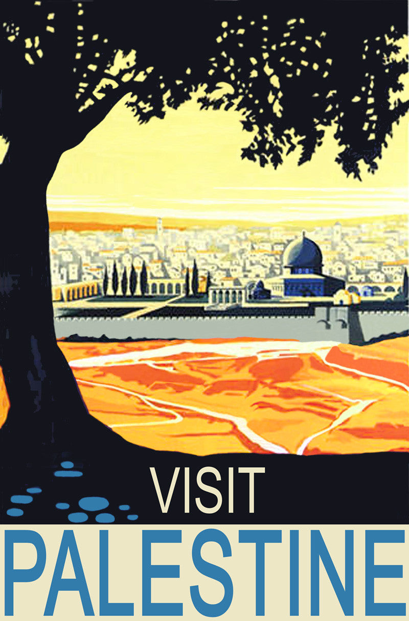 visit palestine poster