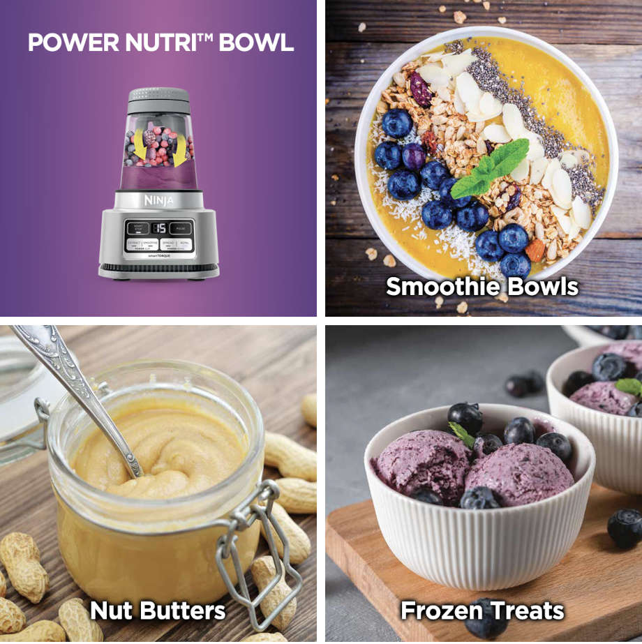 smoothie bowls, nut butters and frozen treats