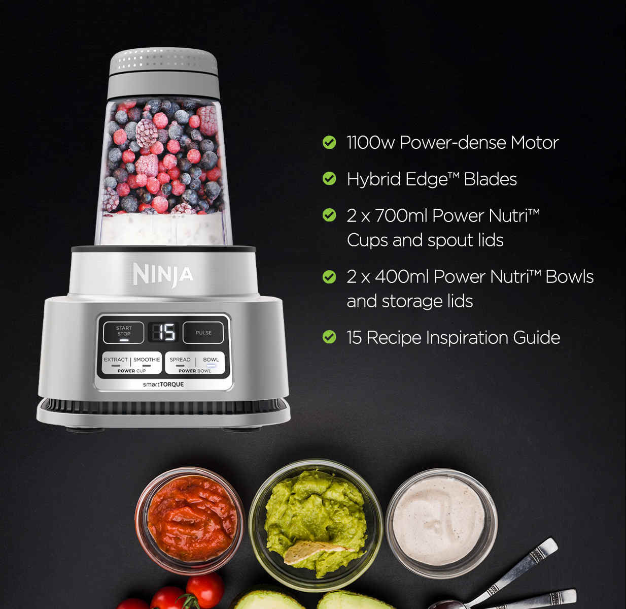 CB102 Ninja Foodi Power Nutri Duo 