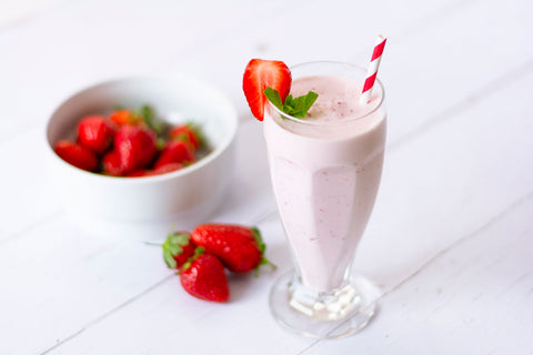 strawberry milkshake