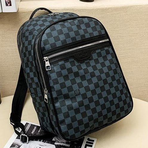 LV Louis Vuitton Women Daypack School Bag Leather Backpack from