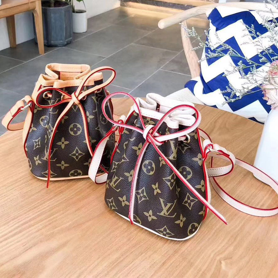 LV Fashion casual bag female bag bucket bag versatile single-shoulder cross-body bag