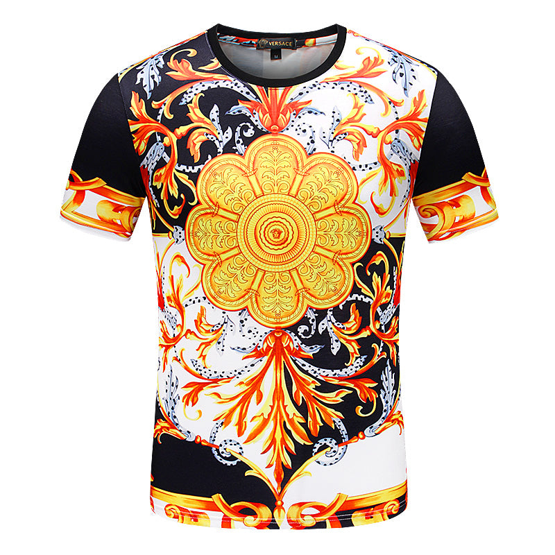 Versace Woman Men Fashion Casual Shirt Top Tee