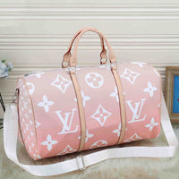 Louis Vuitton LV Women Men Luggage bag color cloud printing gradient