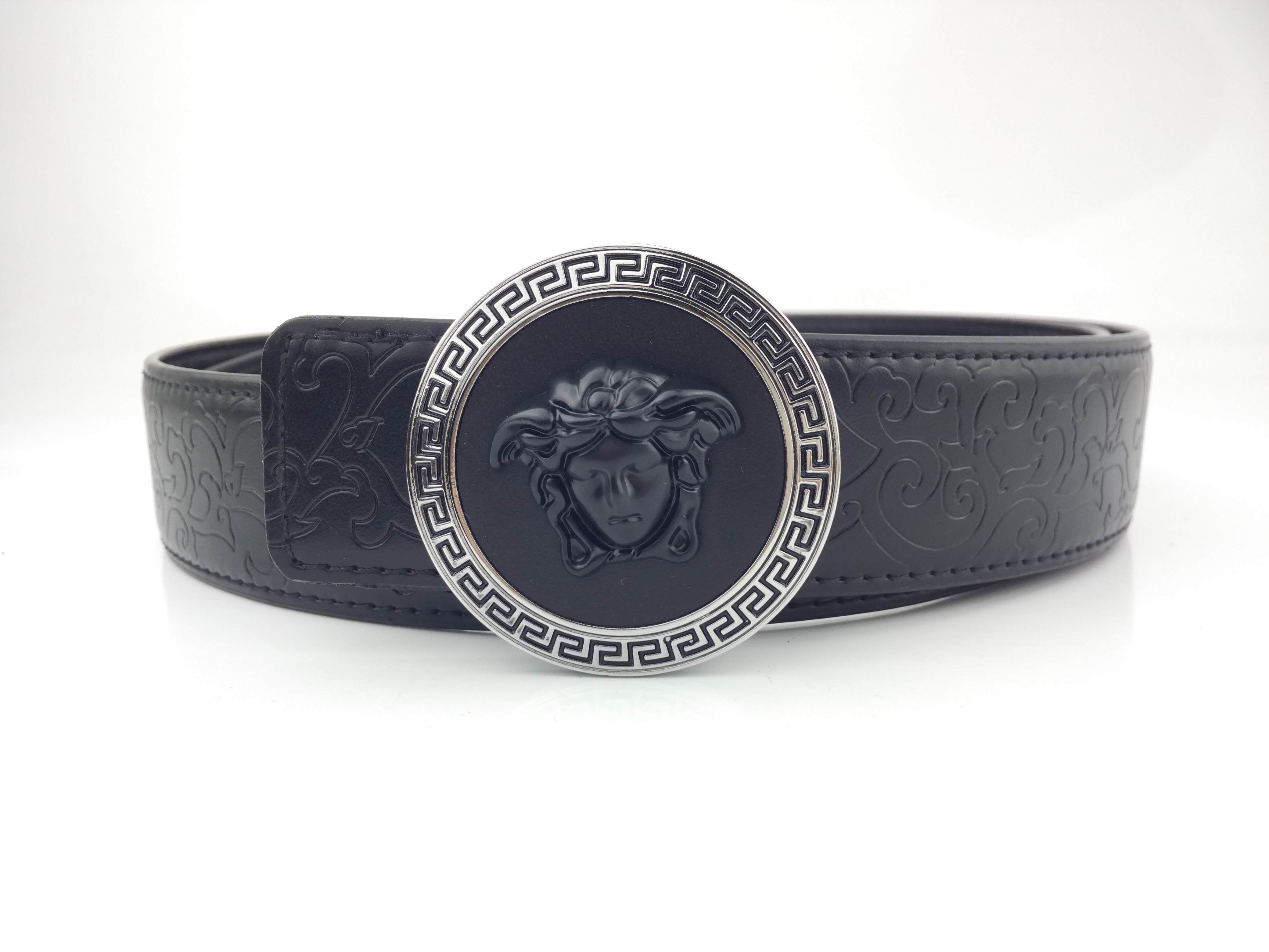 Versace new Medusa men's business casual belt