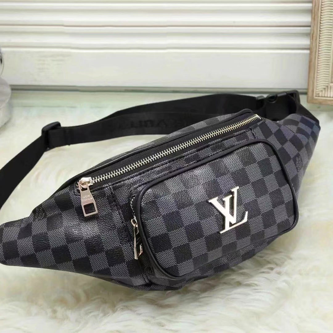 Louis Vuitton LV Monogram Canvas Women's Waist Bag Shoulder Bag